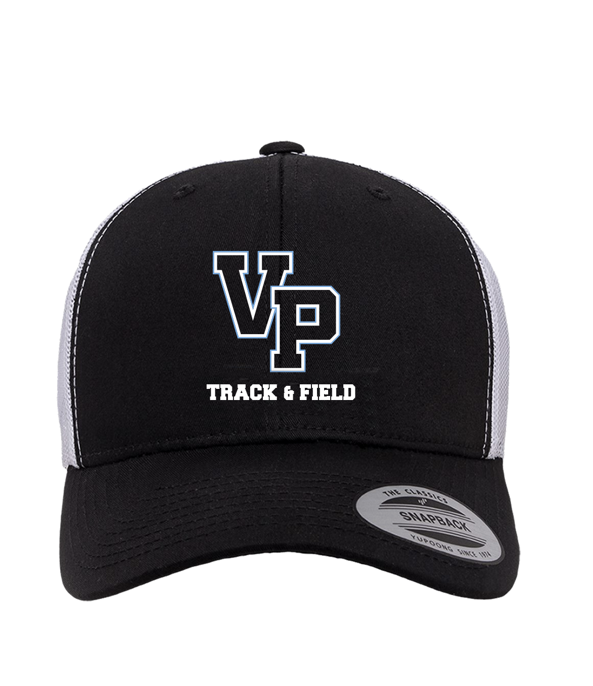 VP Track & Field 6606 Black/White Trucker