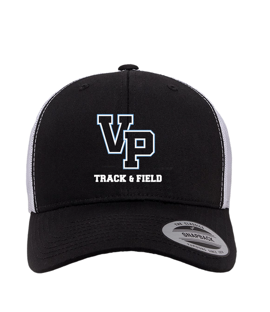 VP Track & Field 6606 Black/White Trucker