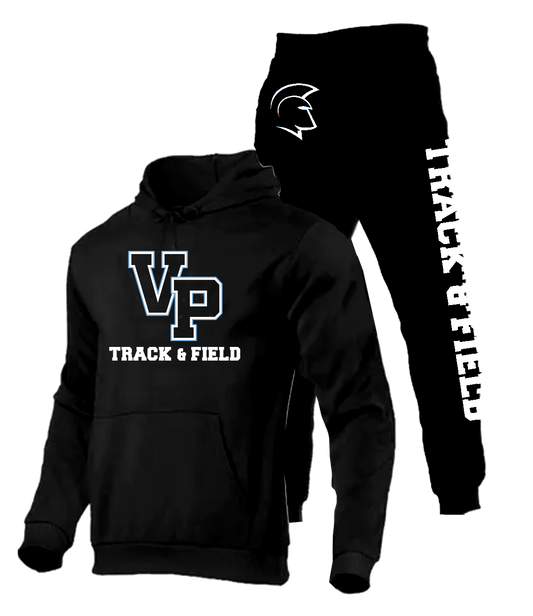 VP Track & Field Sweatsuit Combo - Youth and Adult (Black)