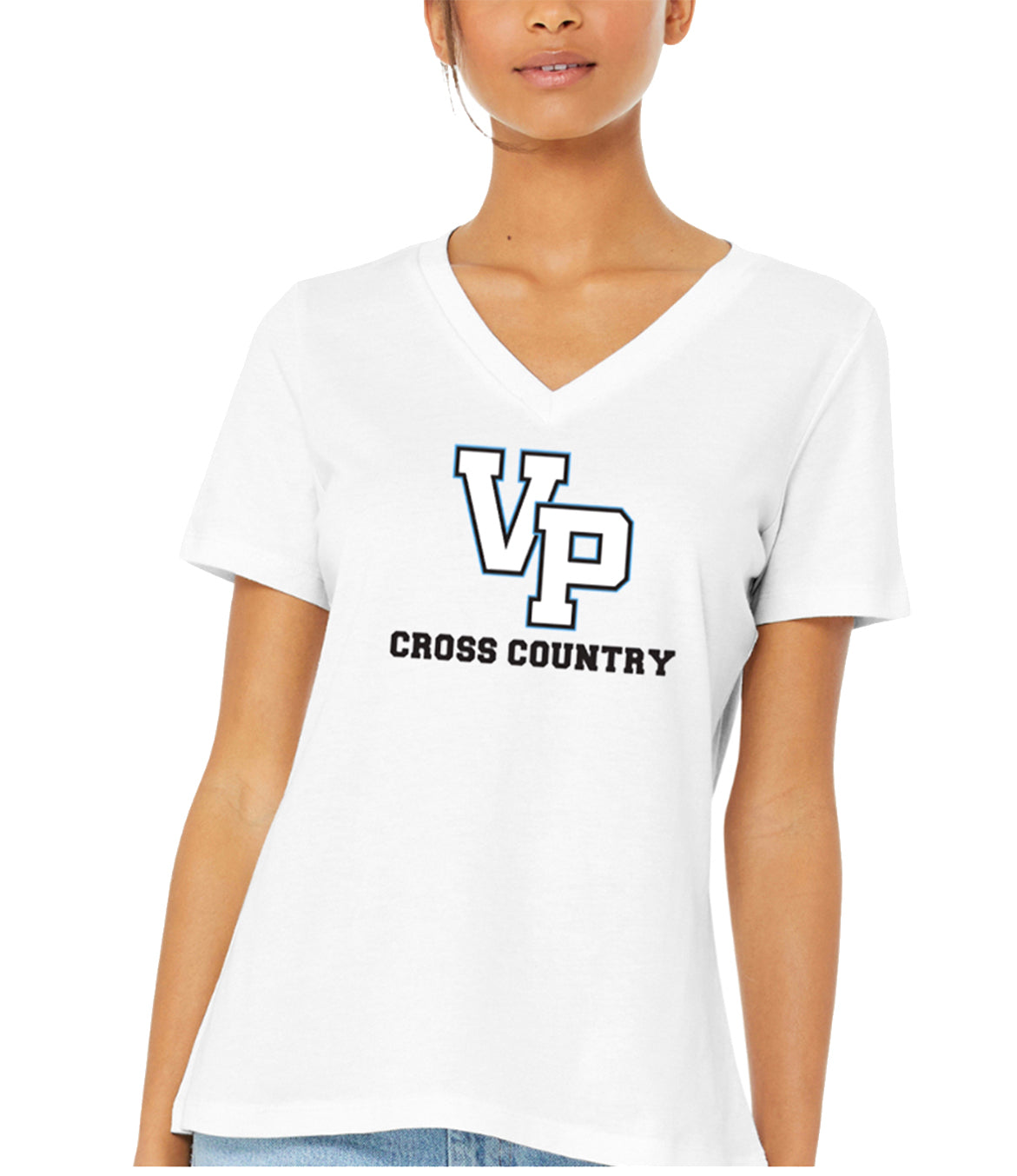 VP Cross Country Women's Vneck (Relaxed) White