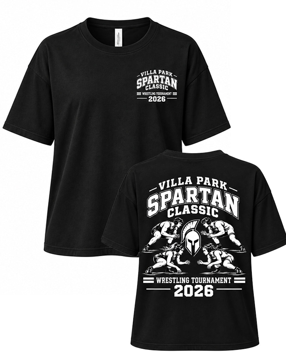 VP Spartan Classic Ladies Heavy Weight Tee