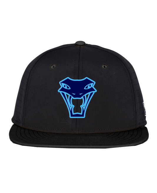 Vipers The Game Perferated Hat - Black *10 Day Turn Time