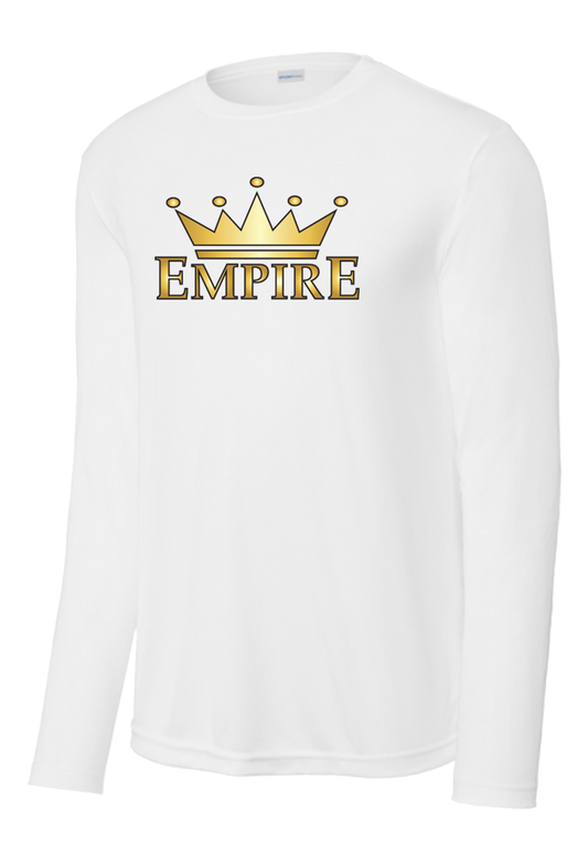 Empire - Practice Dri Fit Longsleeve Tee (YOUTH & ADULT) White