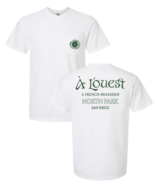 A L'ouest Comfort Colors Pocket Shirt