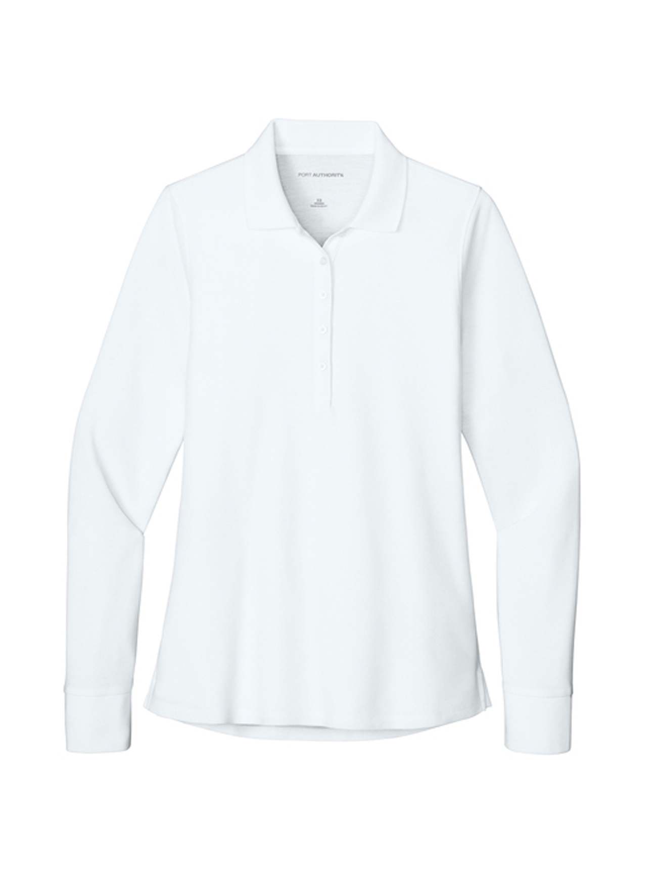 Womens Port Authority® LK200LS Wearever Signature Pique Long Sleeve Polo