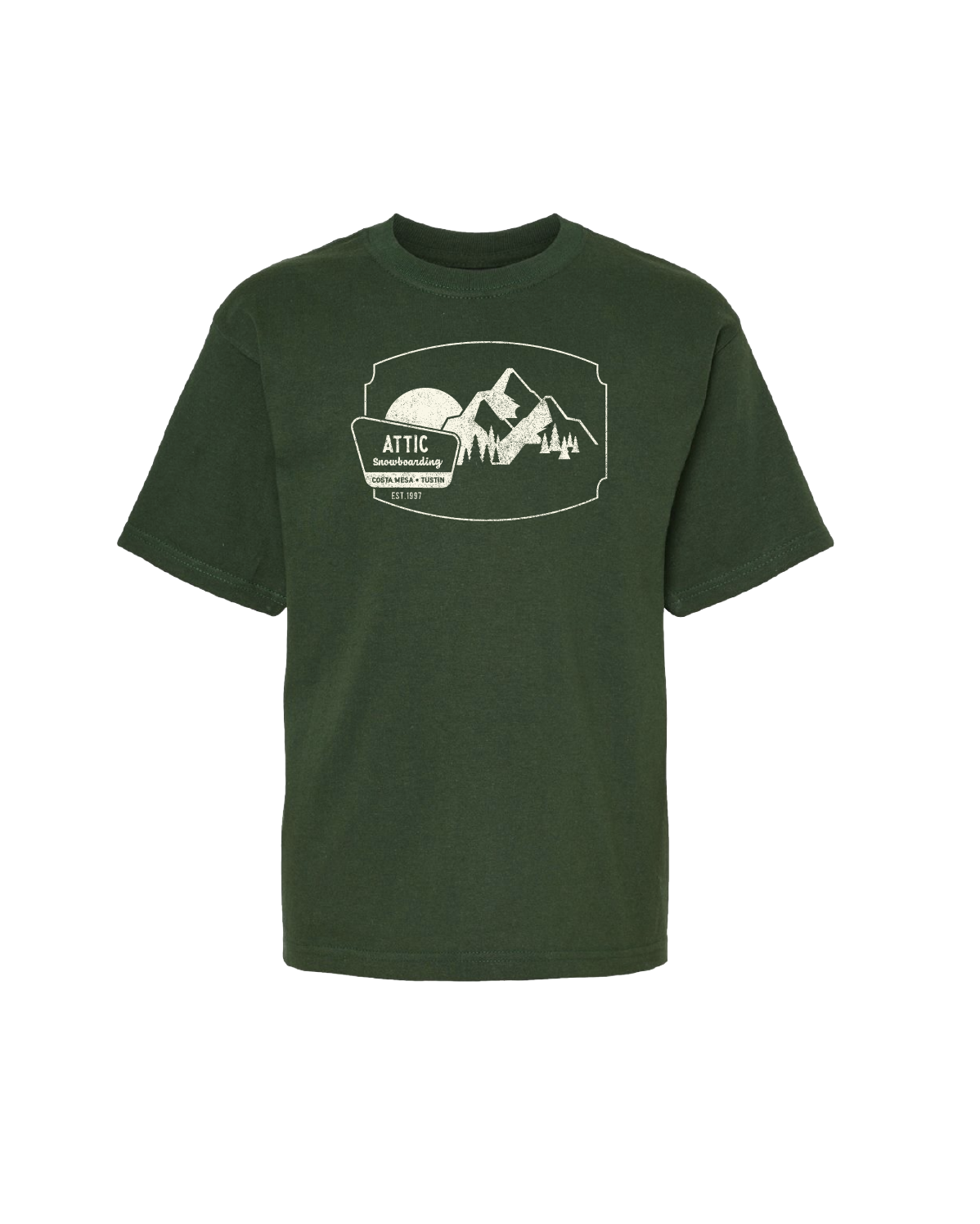 Attic Skateboards Mountain Youth Shirt