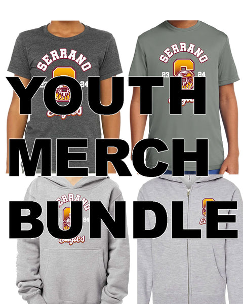 Serrano Elementary - YOUTH Tee & Sweatshirt Bundle (Save $2.00)