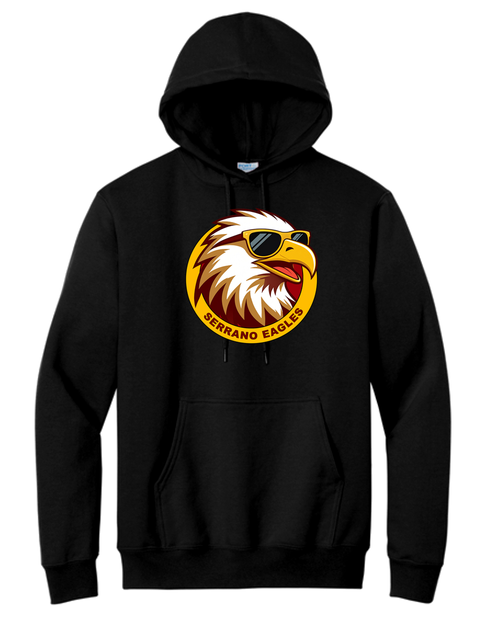 Serrano Elementary - Eagle Circle Pullover Sweat - Youth & Adult