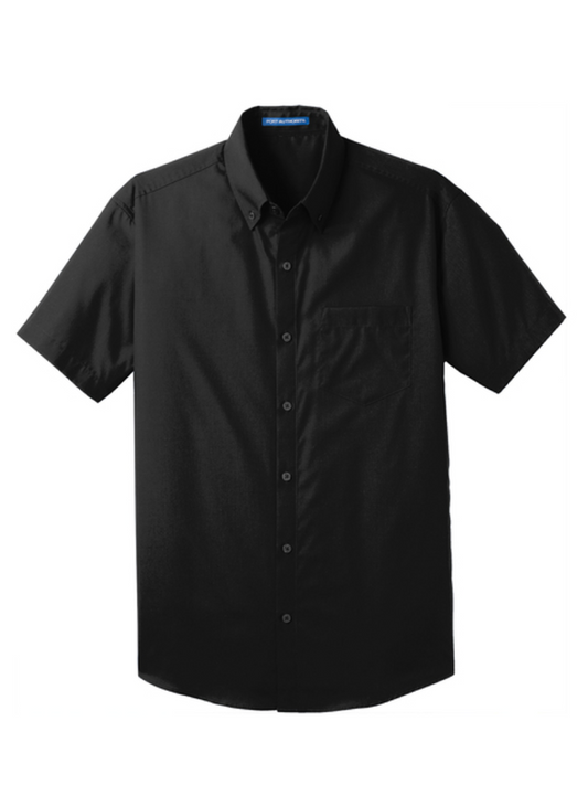Port Authority® W101 Short Sleeve Carefree Poplin Shirt