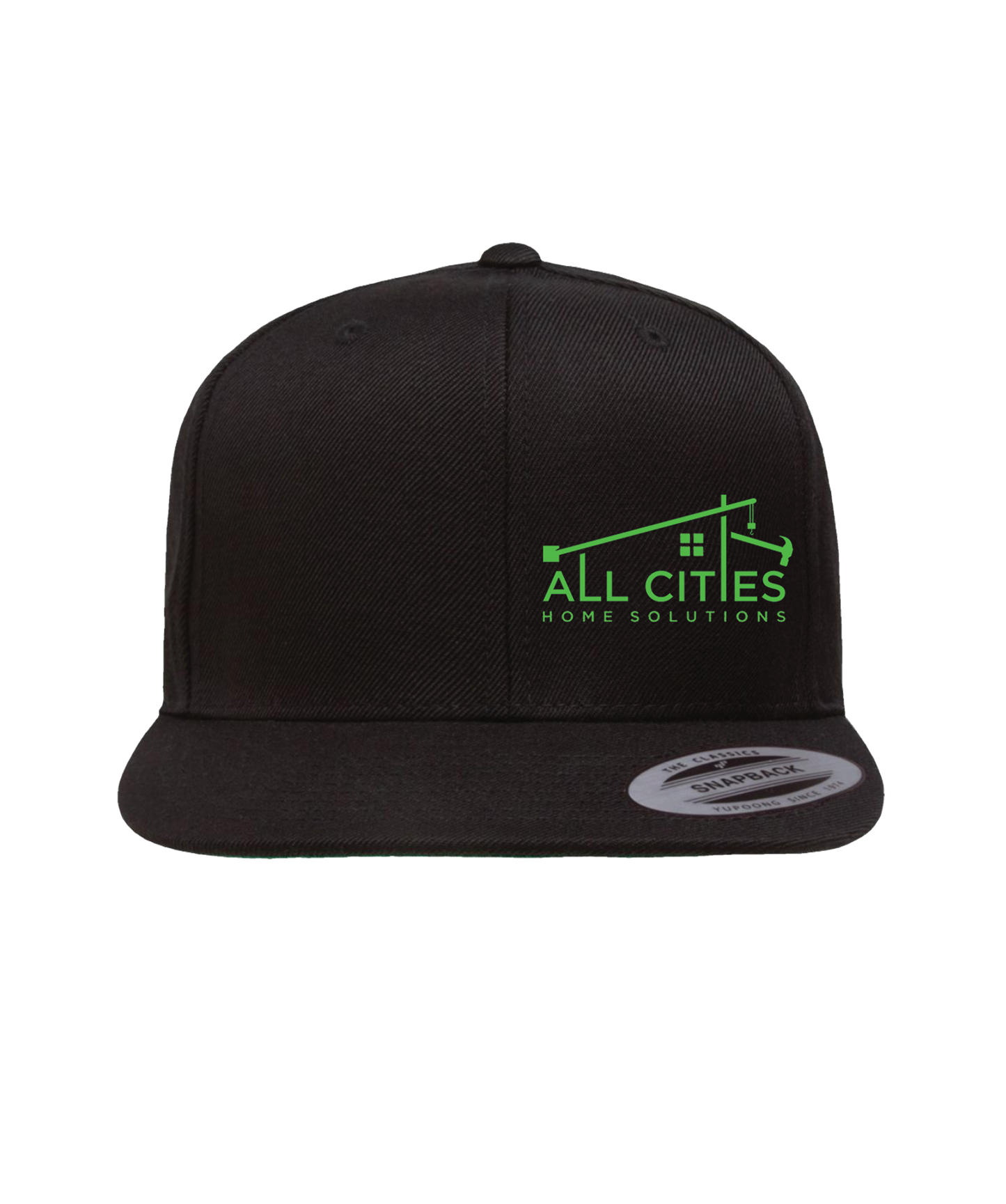 All Cities YP Classic 1 Color Logo Black Hat