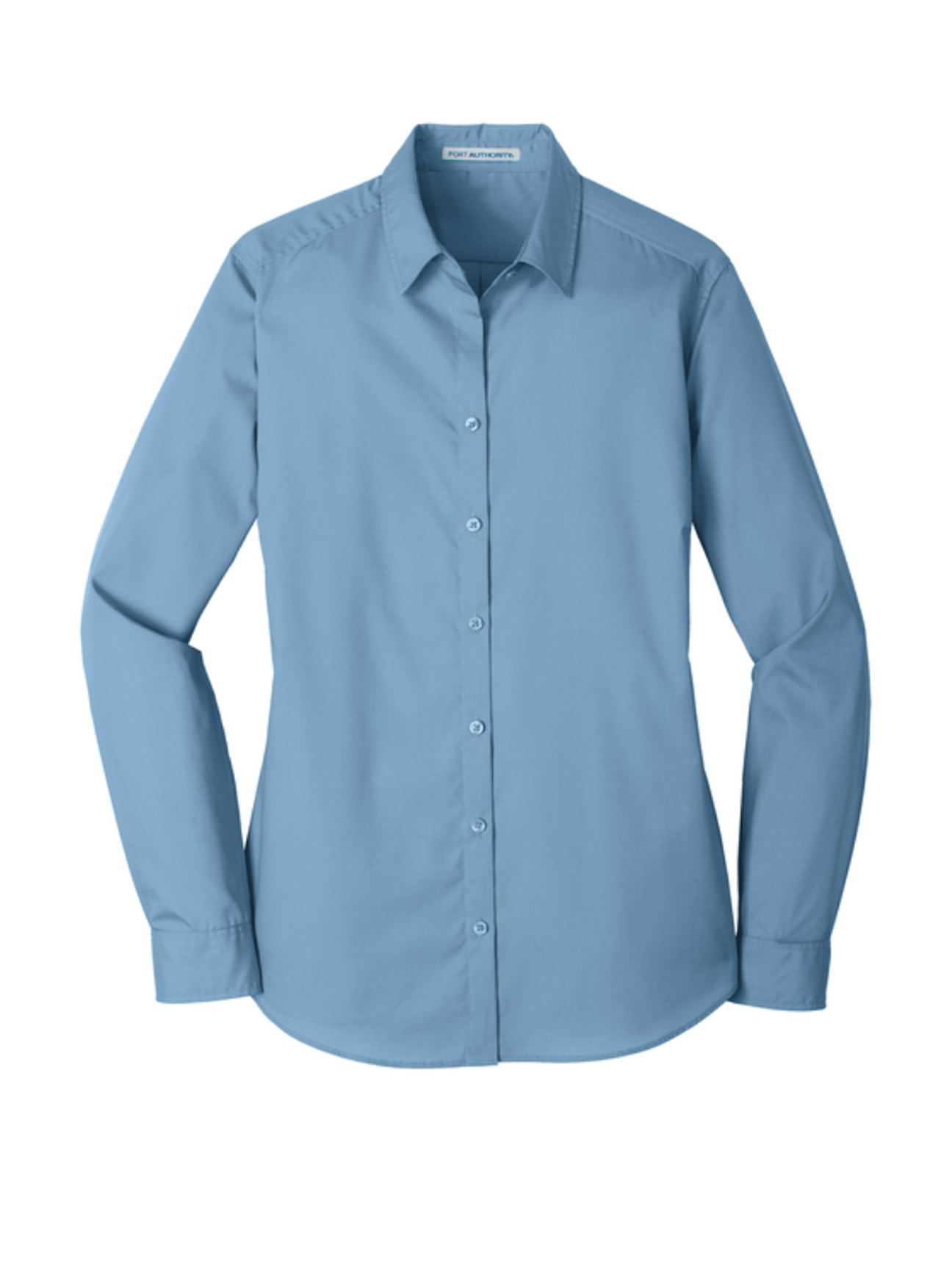 WomensPort Authority® LW100 Long Sleeve Carefree Poplin Shirt