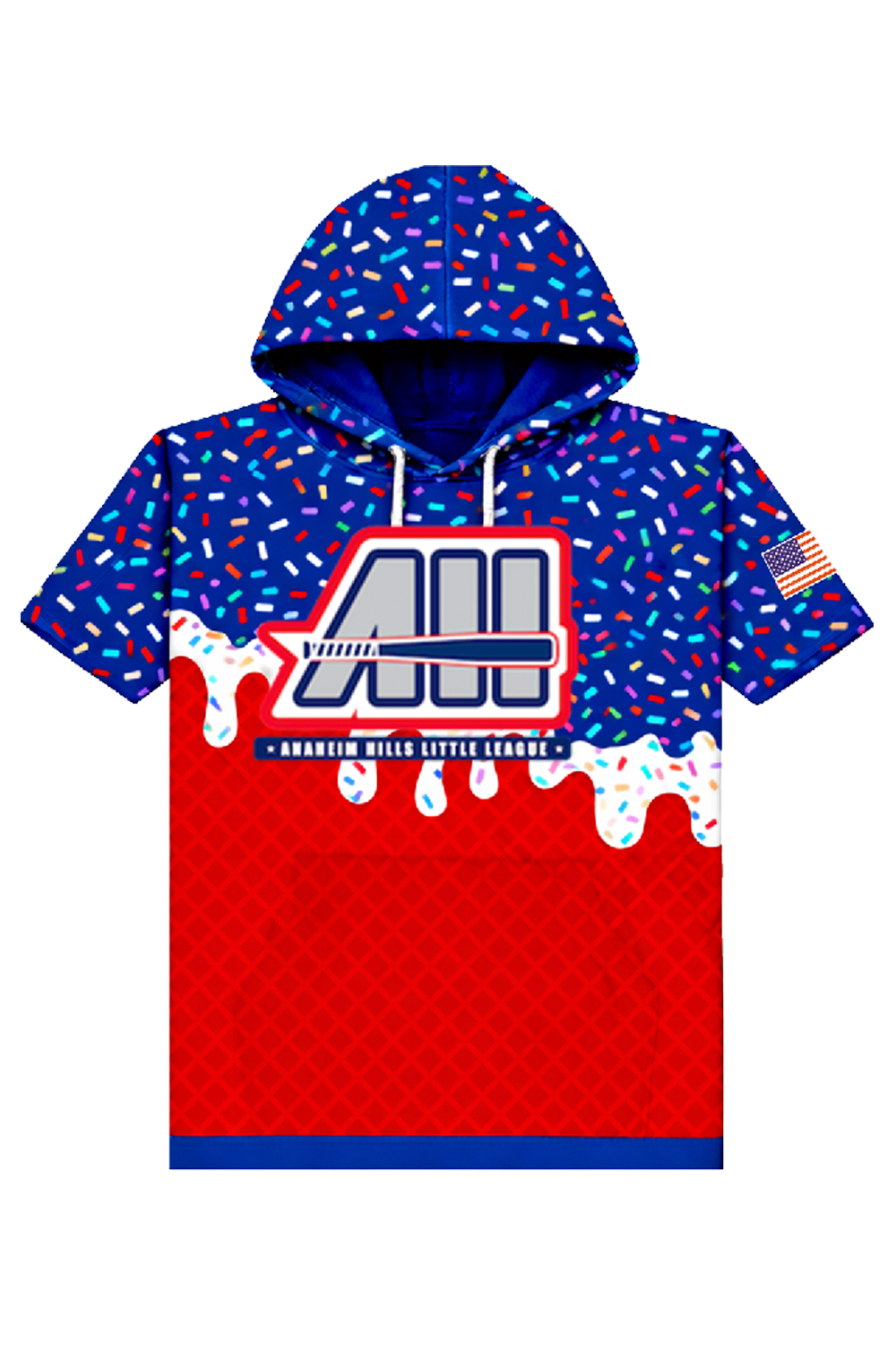Anaheim Hills - Ice Cream Hoodie Youth and Adult (Sublimated Pullover)