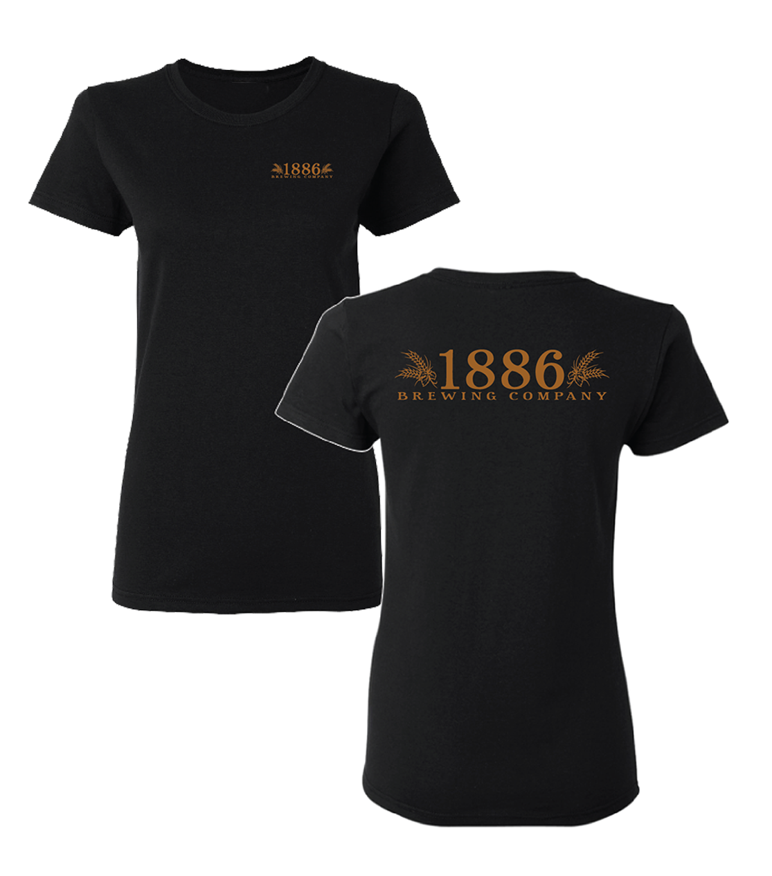 1886 - Girls Tultex Tee (Black)