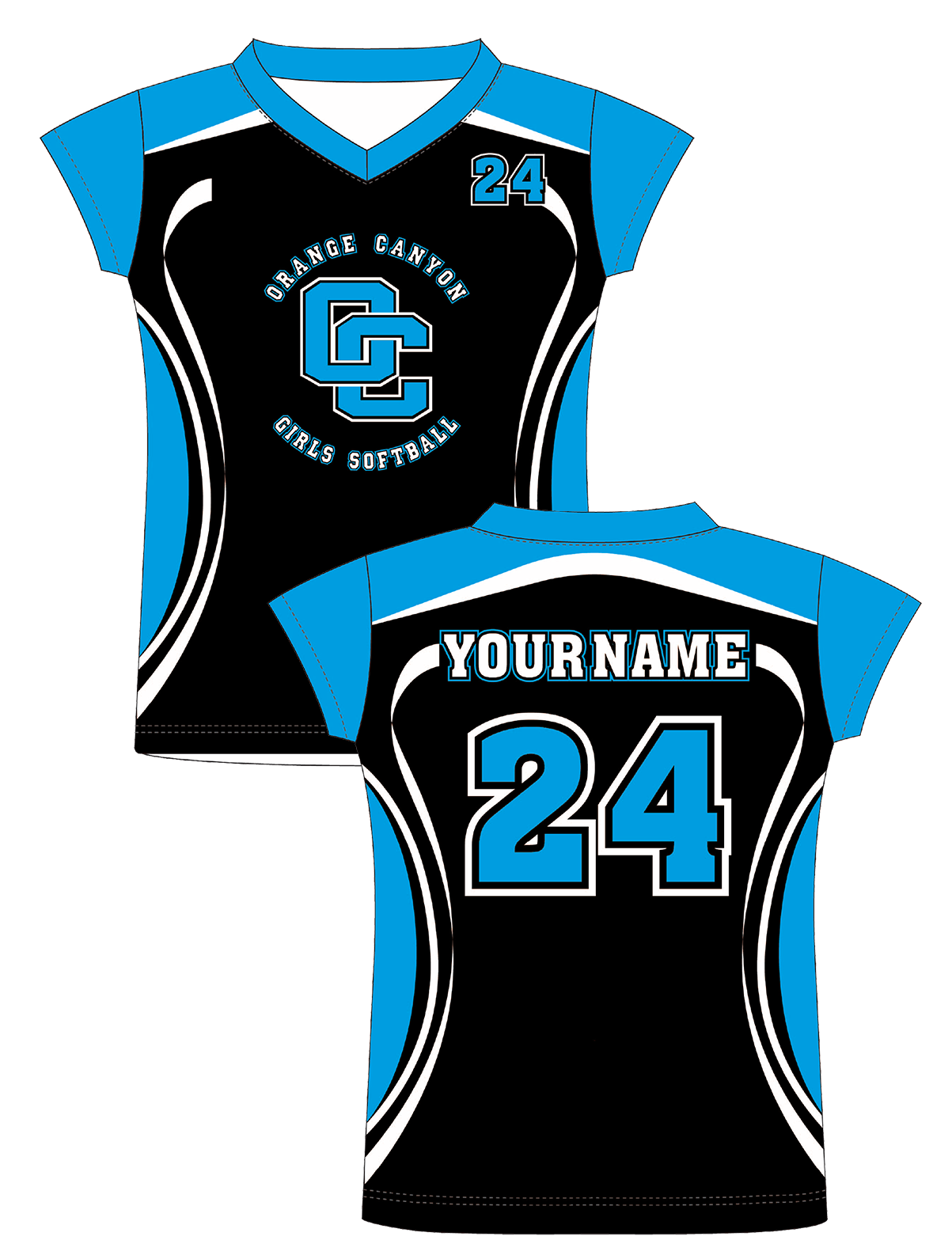 OCGS Specialty Jerseys With Your Name and Number v6