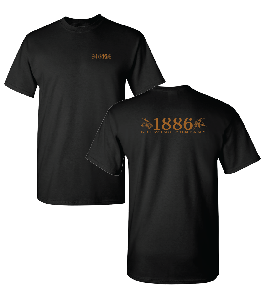 1886 - Mens Tultex Tee (Black)