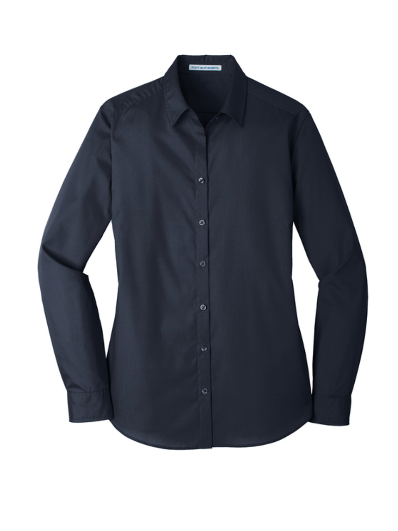 WomensPort Authority® LW100 Long Sleeve Carefree Poplin Shirt