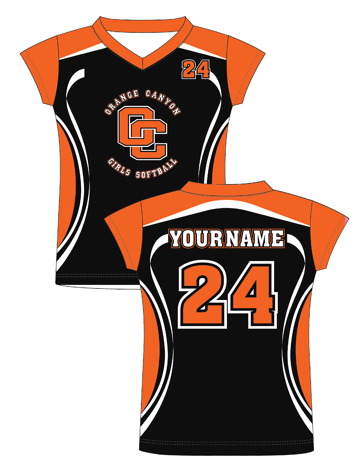 OCGS Specialty Jerseys With Your Name and Number v10