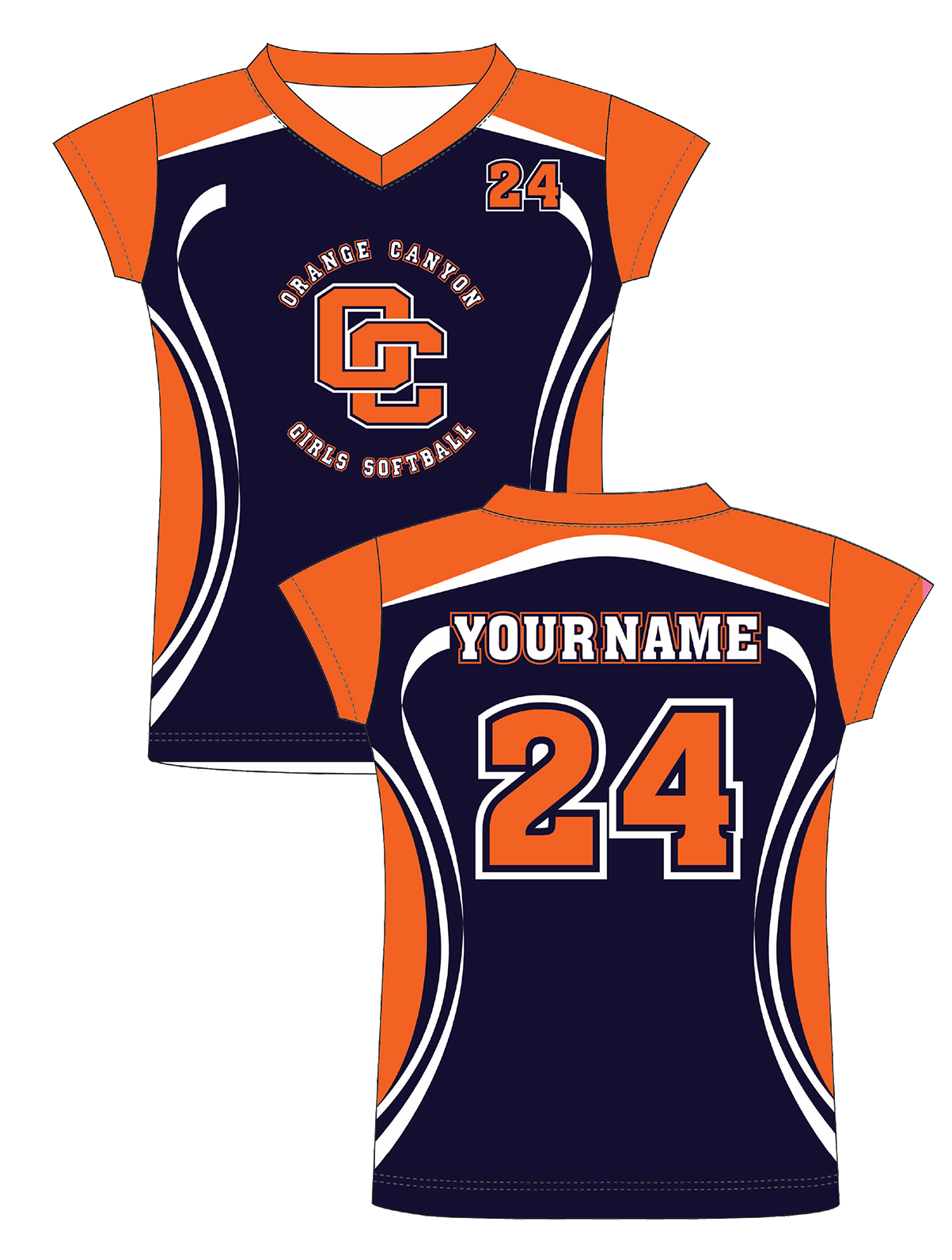 OCGS Specialty Jerseys With Your Name and Number v2