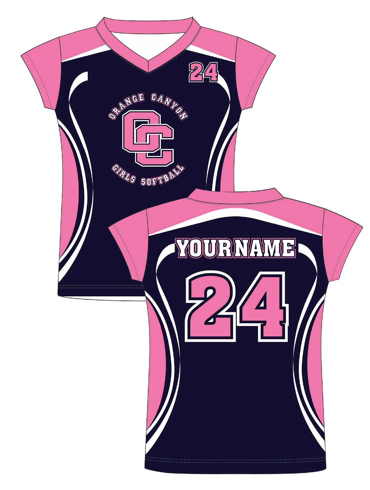 OCGS Specialty Jerseys With Your Name and Number v2