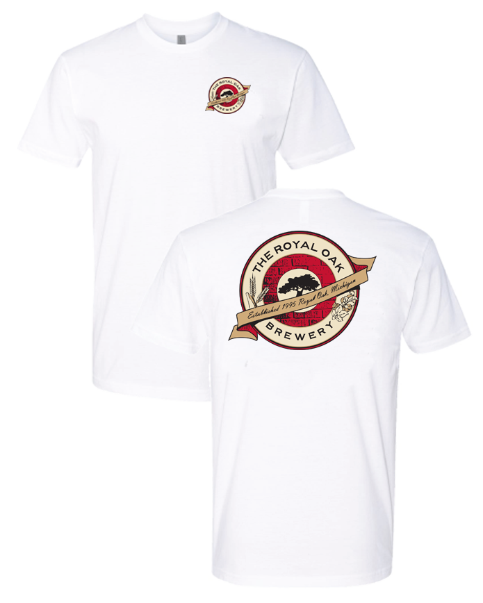Royal Oak - Mens Tee (White)