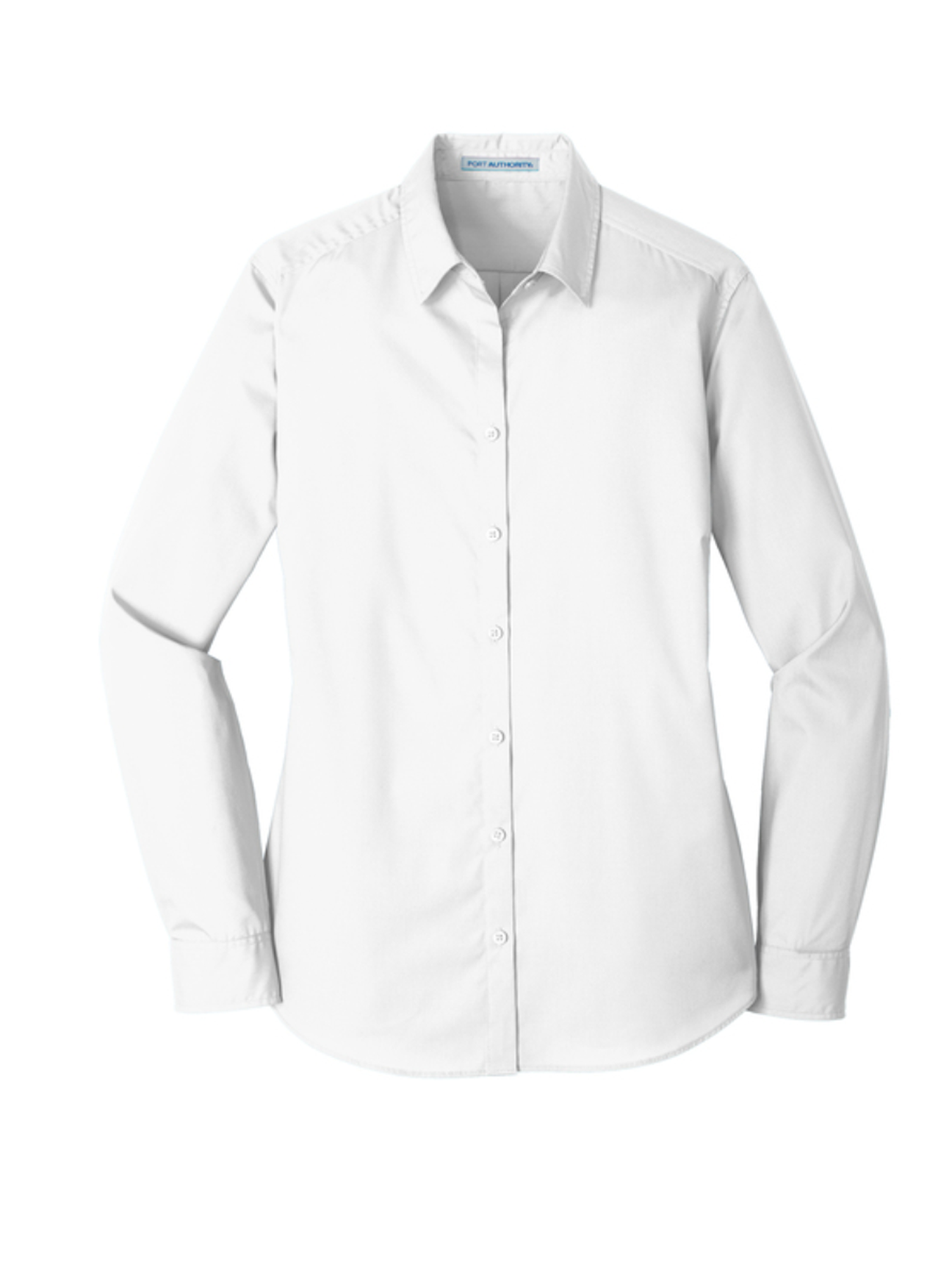 WomensPort Authority® LW100 Long Sleeve Carefree Poplin Shirt