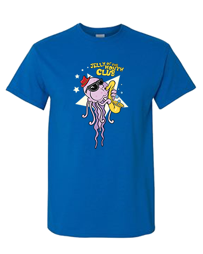 Jelly Of The Month - Dr. Jelly Adult & Youth RoyalBlue Tee's