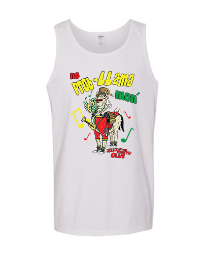 Jelly of the Month Club - Llama White Tank Top