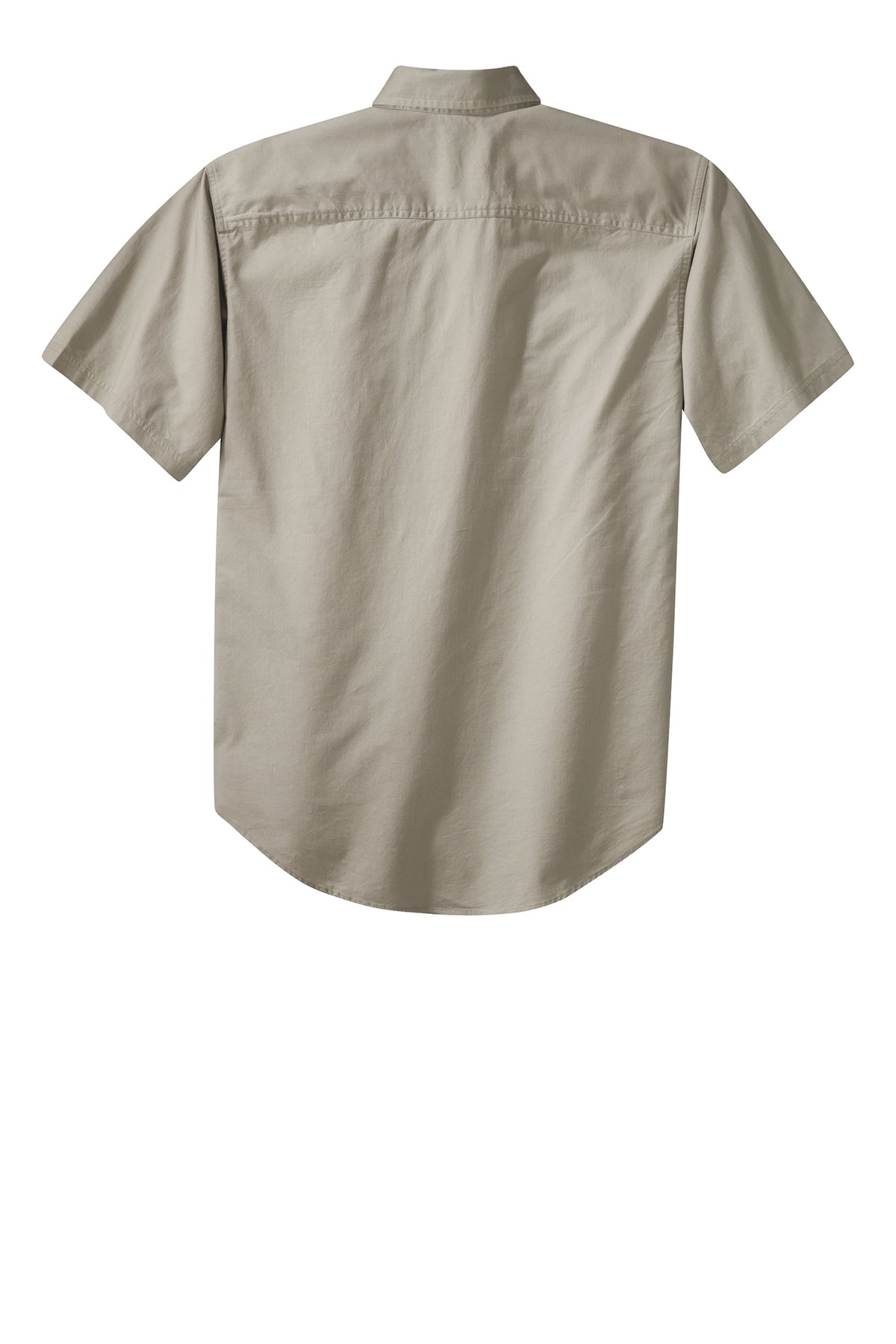 Port Authority® Short Sleeve Twill Shirt - S500T - Stone