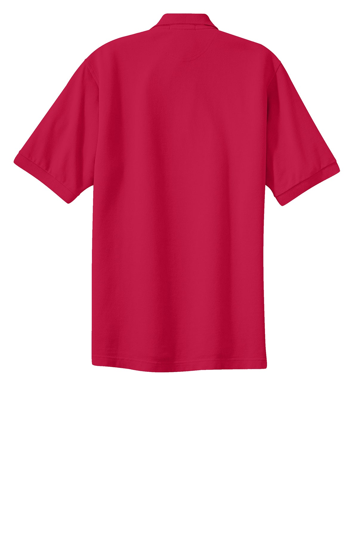 Port Authority® Heavyweight Cotton Pique Polo - K420 - Red