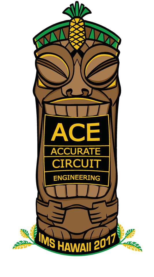 Accurate Circuit - Tiki Sticker