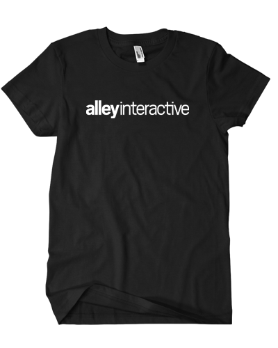 Alley Interactive - Logo Tee (Black)