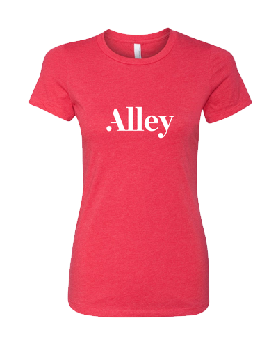Alley Interactive - Red (Womens Tee)