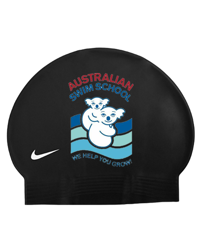 Australian Swim School - Nike Swim Cap #1 (black)
