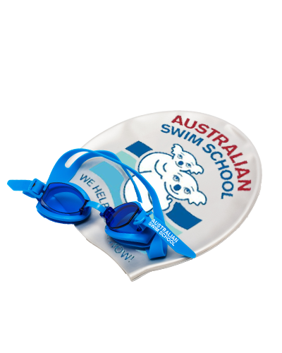 Australian Swim School - Swim Goggle & Cap Combo