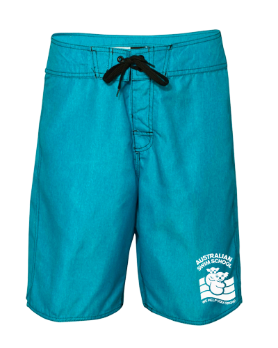 Swim School - Board Shorts (teal
