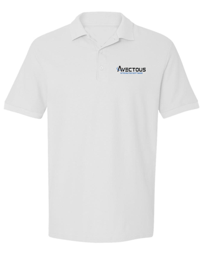 Avectous - Logo Polo (White)