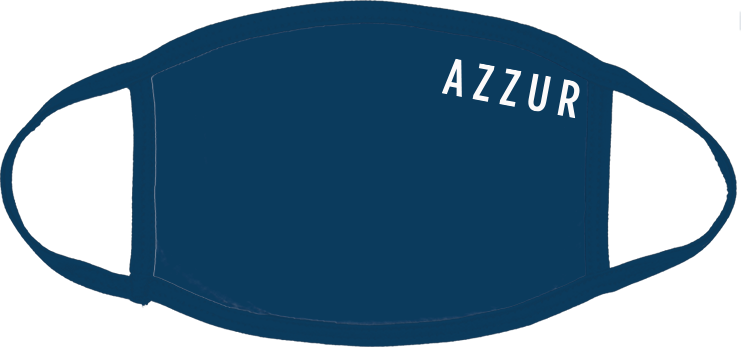 Azzur Sublimated FaceMask - Full Color *V2