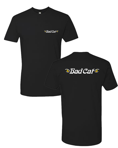 Bad Cat - Black Logo Tee