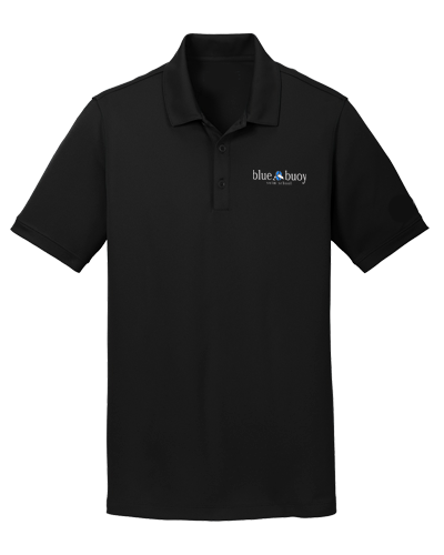 Blue Buoy Swim School - Polo (Black)