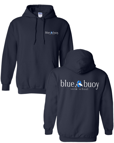 Blue Buoy Swim School - Pullover Hoodie Navy