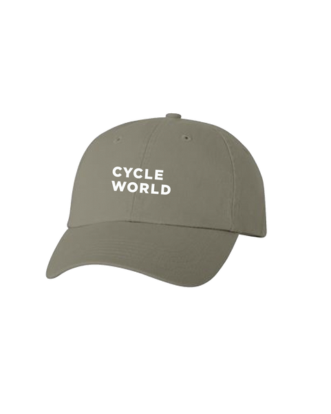 BONNIER - CYCLE WORLD DAD HAT (Olive - Valucap)