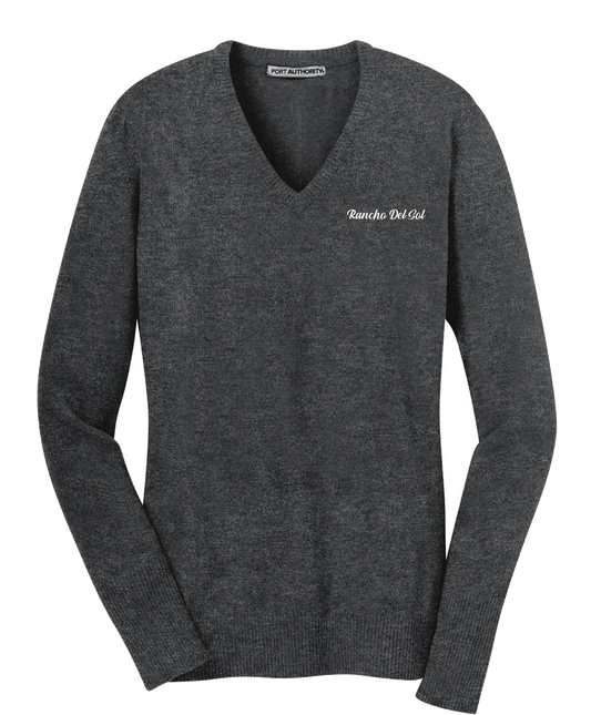 Rancho Del Sol - Port Authority® Ladies V-Neck Sweater