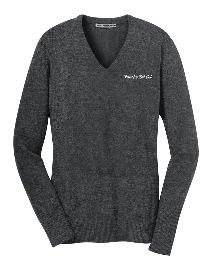 Rancho Del Sol - Port Authority® Ladies V-Neck Sweater