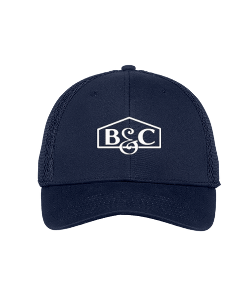 B&C - New Era® - Snapback Contrast Front Mesh Cap