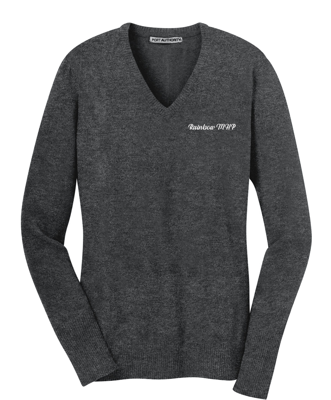 Rainbow MHP - Port Authority® Ladies V-Neck Sweater