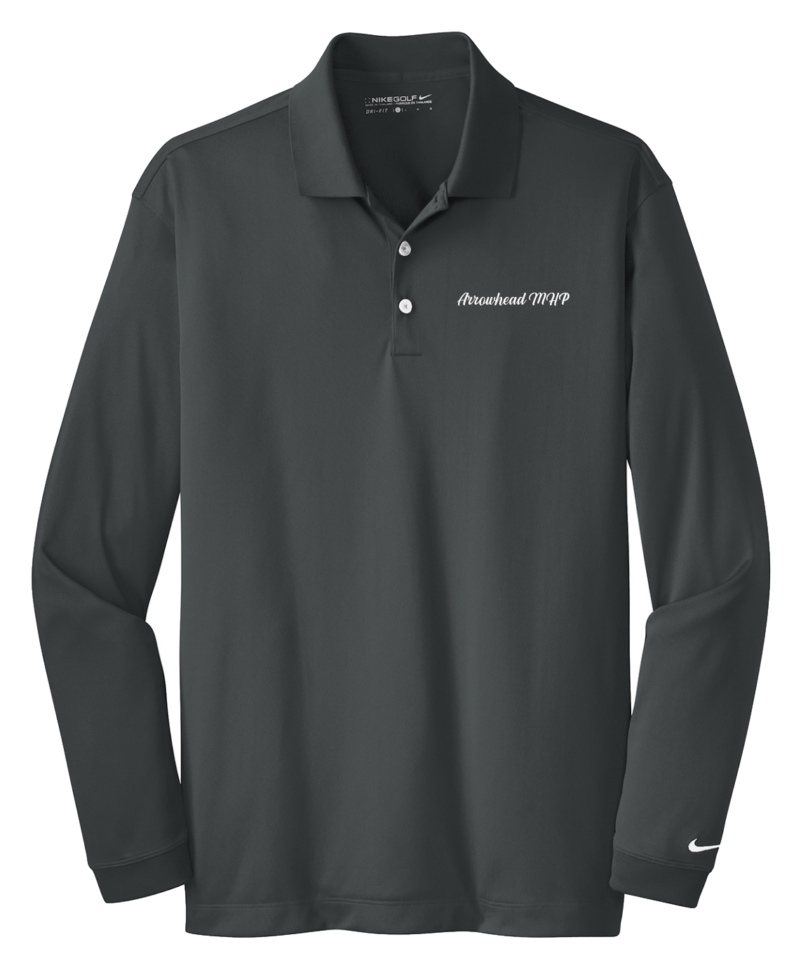 Arrowhead MHP - Mens - Nike Long Sleeve Dri-FIT Stretch Tech Polo