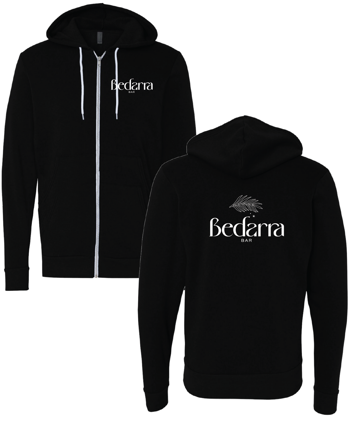 Bedarra Black Hoodie