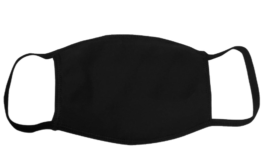Blank Custom FaceMask - Black