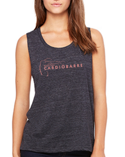 Cardio Barre - Muscle Tee (Black Slub)