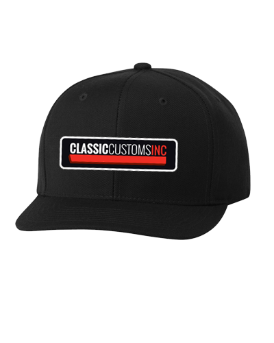 Classic Customs - Snapback Hat (Black)